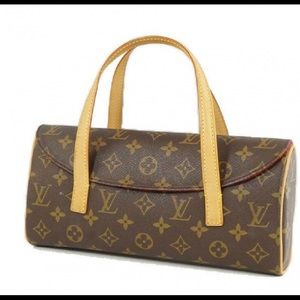 LIKE NEW Louis Vuitton Sonatine Monogram Handbag